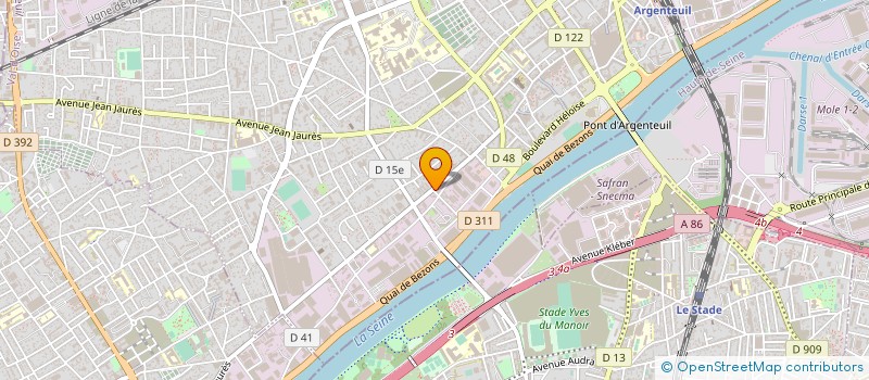 localisation de l'entreprise EUROMAG  ARGENTEUIL