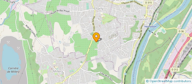 localisation de l'entreprise EUROMAG  CHARLY