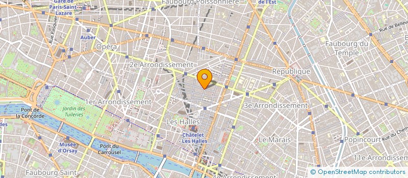 localisation de l'entreprise EUROMAG CONSULTANTS  PARIS