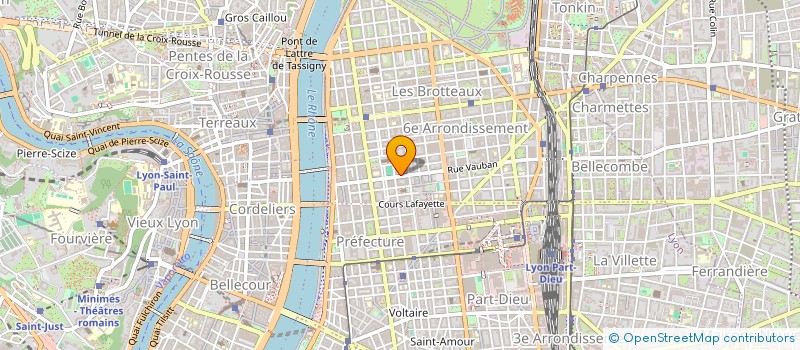 localisation de l'entreprise EUROMAN CONSEILS à LYON