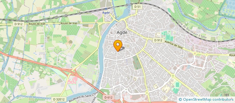 localisation de l'entreprise EUROMARATHON à AGDE