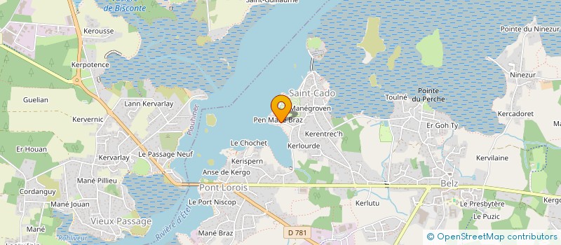 localisation de l'entreprise EUROMAREE  LOCOAL-MENDON