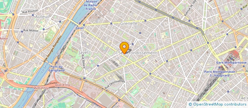 localisation de l'entreprise EUROMARINA FEDERATION EUROPEENNE DES PORTS DE PLAISANCE  PARIS