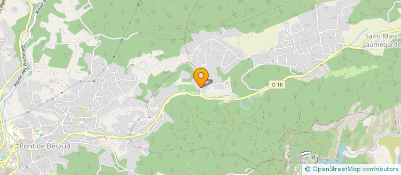 localisation de l'entreprise EUROMARINE  VAUVENARGUES