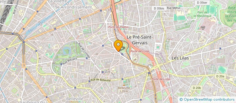 localisation de l'entreprise EUROMED  PARIS