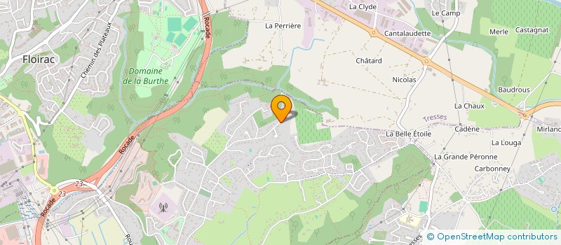 localisation de l'entreprise EUROMED  BOULIAC