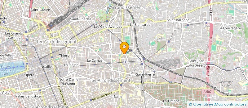 localisation de l'entreprise EUROMED ENERGIE à MARSEILLE