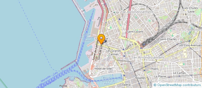 localisation de l'entreprise EUROMED SPORT SANTE à MARSEILLE