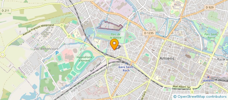 localisation de l'entreprise EUROMED VOYAGES  AMIENS