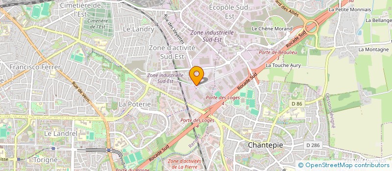 localisation de l'entreprise EUROMEDIA 12  RENNES