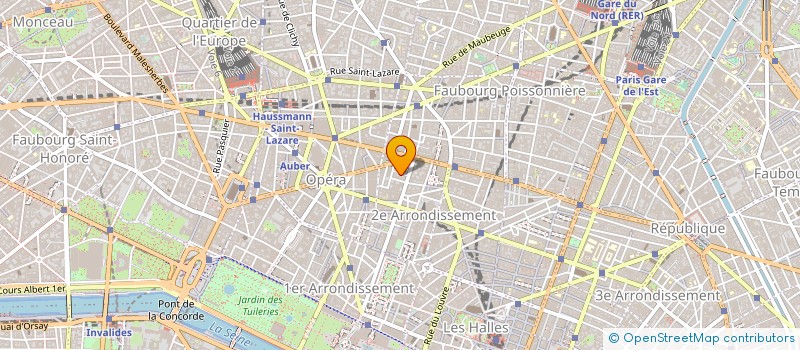 localisation de l'entreprise EUROMEDIA à PARIS