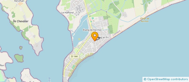 localisation de l'entreprise EUROMER à ILE-TUDY