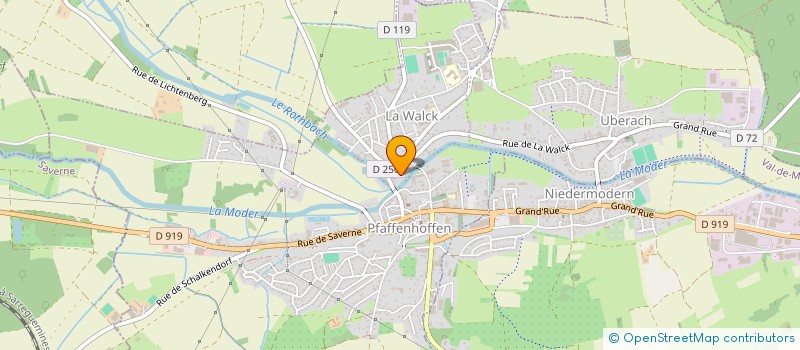 localisation de l'entreprise EUROMOBILE  ETTENDORF