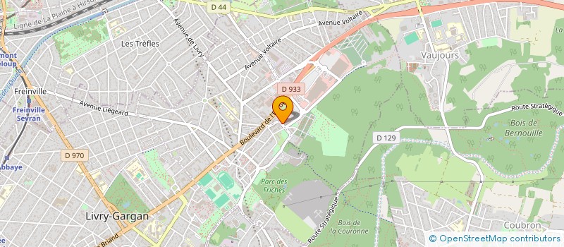 localisation de l'entreprise EUROMOBILIER à LIVRY-GARGAN