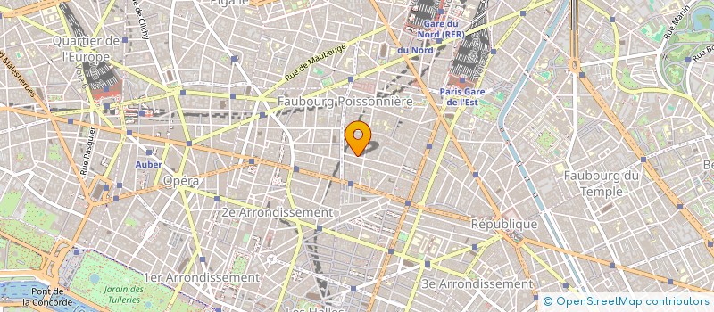 localisation de l'entreprise EUROMODE  PARIS