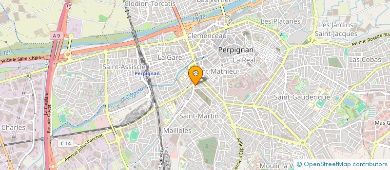 localisation de l'entreprise EUROMONNAIE66  PERPIGNAN