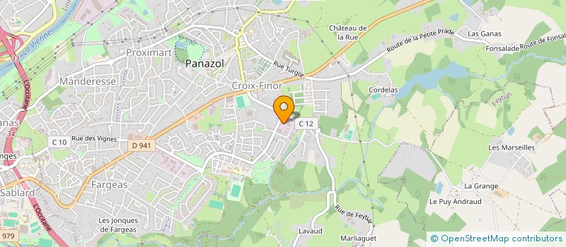 localisation de l'entreprise EUROMOVE FRANCE SASU à PANAZOL