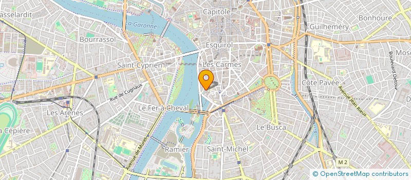 localisation de l'entreprise EUROMUNDO à TOULOUSE