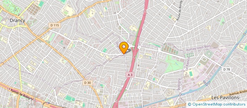 localisation de l'entreprise EURONATHAN à MONTREUIL