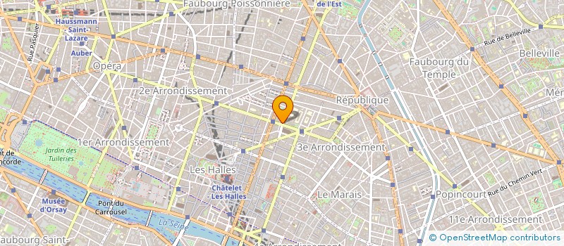 localisation de l'entreprise EURONAVALE FRANCE à PARIS