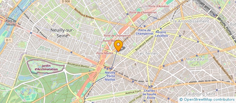 localisation de l'entreprise EURONEGOCE INTERNATIONAL  PARIS