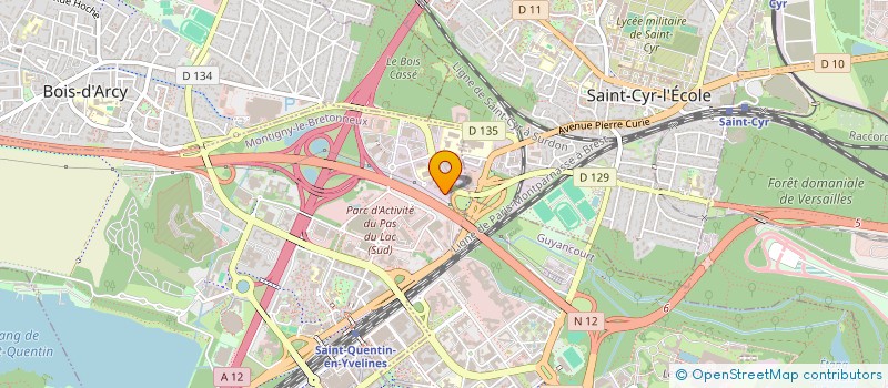 localisation de l'entreprise EURONET à MONTIGNY-LE-BRETONNEUX