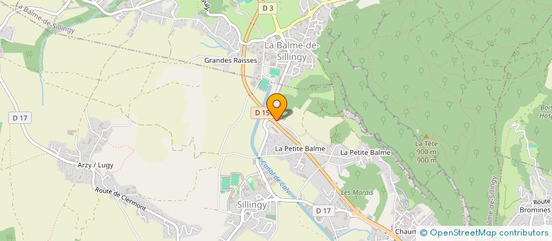 localisation de l'entreprise EURONET'74 à SILLINGY
