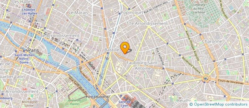 localisation de l'entreprise EURONET TANGUY  PARIS