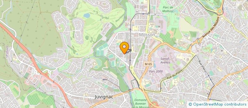 localisation de l'entreprise EURONETFORCE à MONTPELLIER