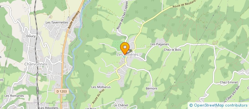 localisation de l'entreprise EURONETTOYAGE à ANNECY