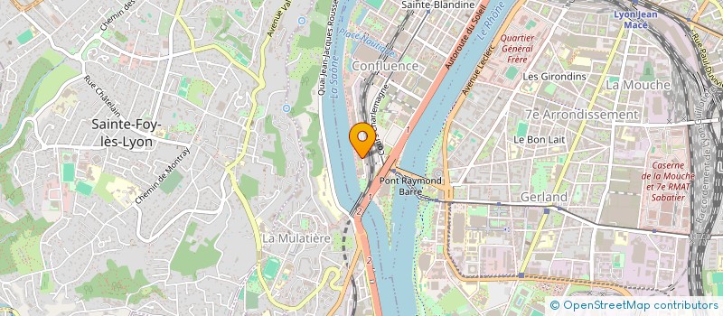 localisation de l'entreprise EURONEWS  LYON