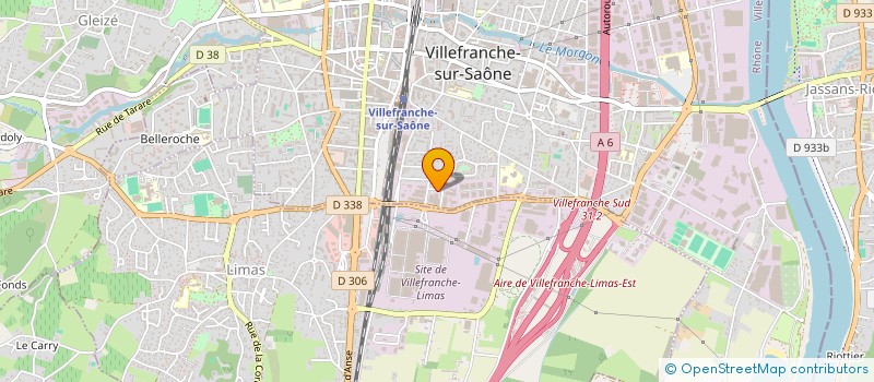 localisation de l'entreprise EUROOSTEX SARL à VILLEFRANCHE-SUR-SAONE