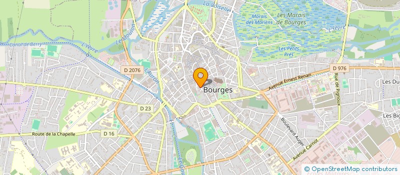 localisation de l'entreprise EUROP 2 000 à BOURGES