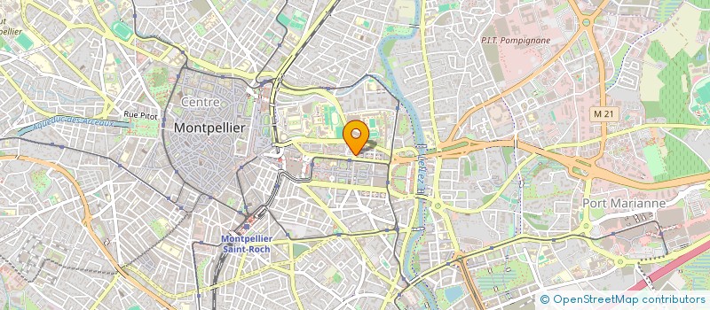localisation de l'entreprise EUROP' AIM à MONTPELLIER