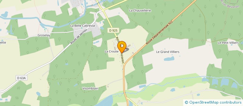 localisation de l'entreprise EUROP ALBUM à NEUNG-SUR-BEUVRON