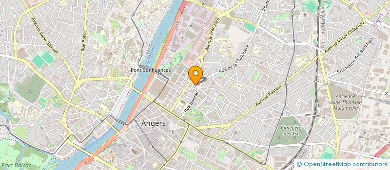 localisation de l'entreprise EUROP ANJOU à ANGERS
