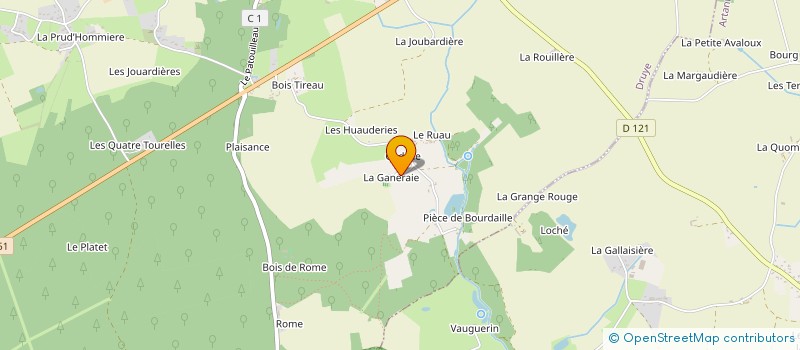localisation de l'entreprise EUROP'AR à ROISSY-EN-FRANCE
