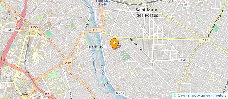 localisation de l'entreprise EUROP ARTE à SAINT-MAUR-DES-FOSSES