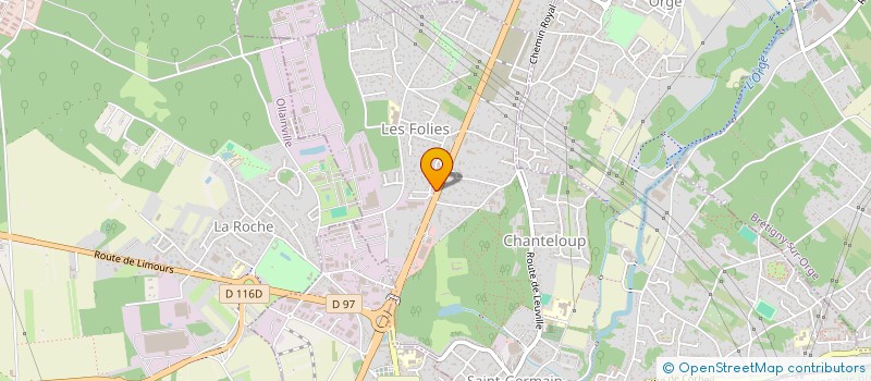 localisation de l'entreprise EUROP AUTO 91 à SAINT-GERMAIN-LES-ARPAJON