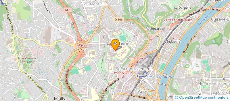 localisation de l'entreprise EUROP'AUTO CAR à LYON