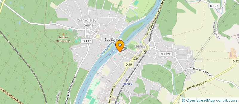 localisation de l'entreprise EUROP BAT  HERICY