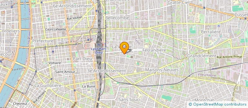 localisation de l'entreprise EUROP BILLARDS à LYON