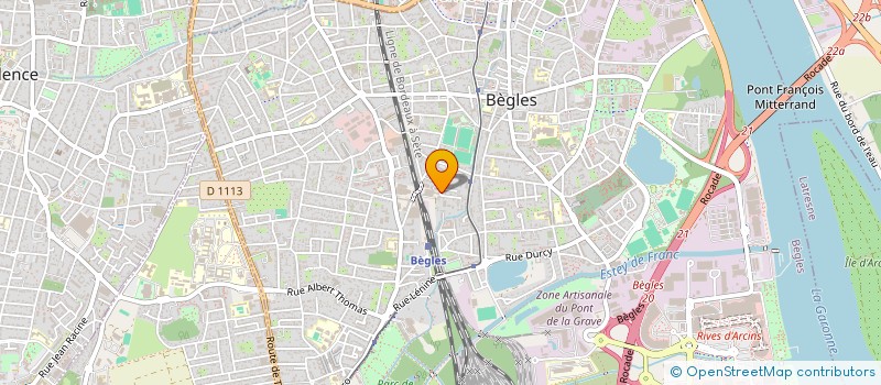 localisation de l'entreprise EUROP'BRASS à BEGLES
