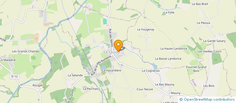 localisation de l'entreprise EUROP'BREIZH  LE QUIOU