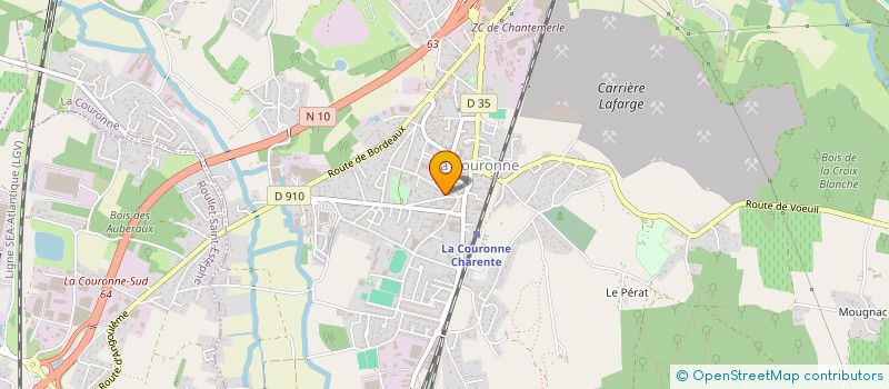 localisation de l'entreprise EUROP CALENDRIERS à LA COURONNE
