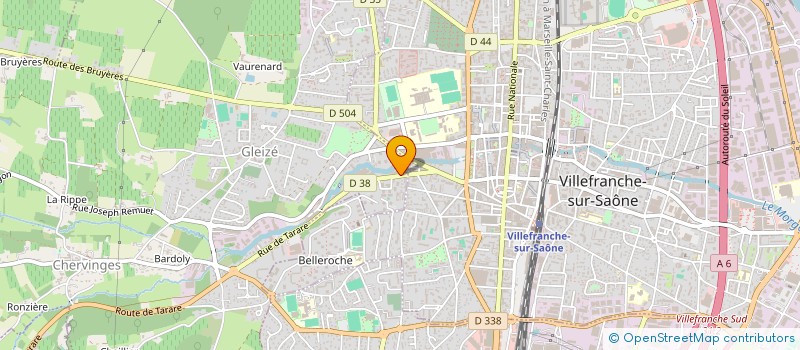 localisation de l'entreprise EUROP'DIFFUSION à GLEIZE