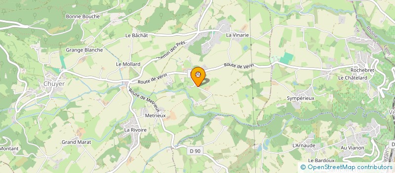 localisation de l'entreprise EUROP'ENERGIES SYSTEMES  CHUYER