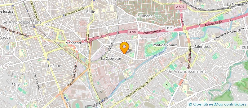 localisation de l'entreprise EUROP ENTREPRISE  MARSEILLE