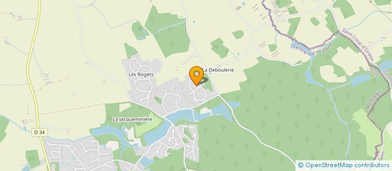 localisation de l'entreprise EUROP FINANC DEVEL HARMONIEUXCOM INDUS à COURTENAY