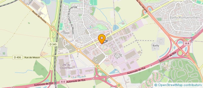 localisation de l'entreprise EUROP FINANCES  SERRIS